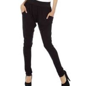 Celeb Couture Womens Harem Pants With Pockets New Size Medium